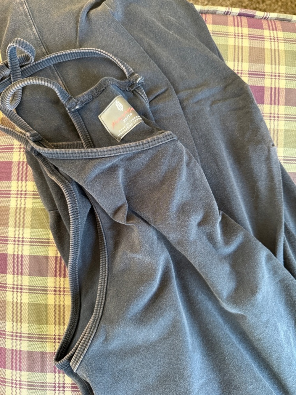 FP Movement Sleeveless Scoop Neck Ankle Length Patch Pocket Hot Shot Onesie - Picture 3 of 3